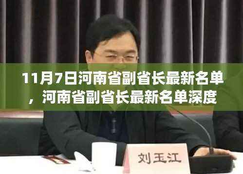 河南省副省长名单解析,特性、体验、竞品对比及用户群体深度探讨