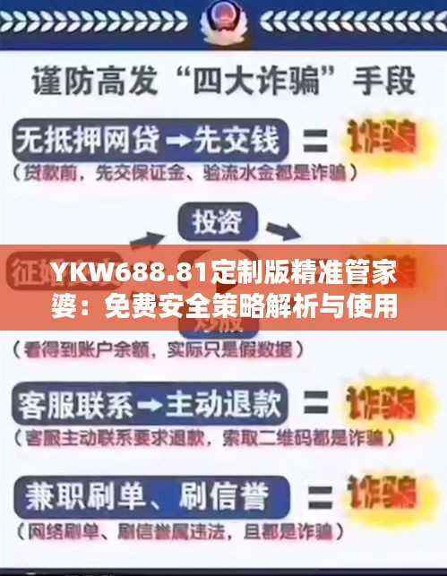 YKW688.81定制版精准管家婆:免费安全策略解析与使用