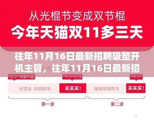 往年11月16日招聘热点,吸塑开机主管职场新动向揭秘