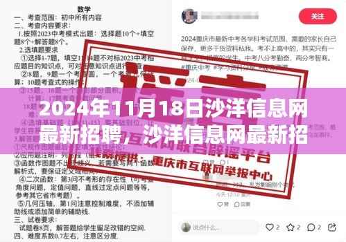 沙洋信息网最新招聘趋势下的就业观点探讨(2024年11月18日)
