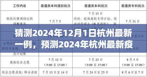 2024年杭州最新疫情预测,聚焦未来一年的健康防线,探寻最新病例趋势