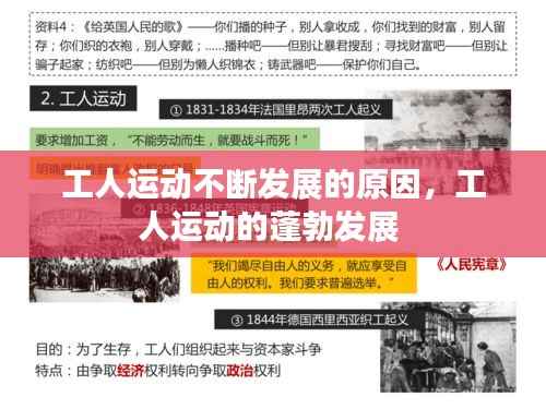 工人运动不断发展的原因,工人运动的蓬勃发展