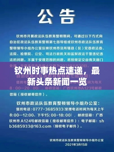 钦州时事热点速递，最新头条新闻一览