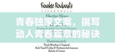 青春独家文案,撰写动人青春篇章的秘诀与技巧